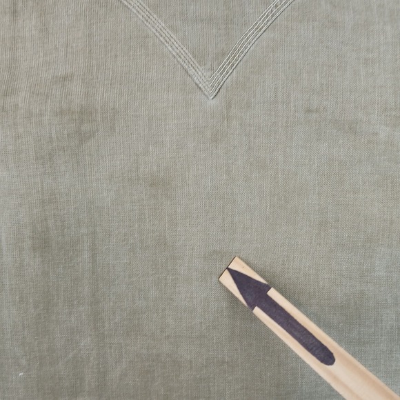 Ryan Michael XXL Mens Shirt Western Cowboy Silk Linen FLAWS 26x29 - Picture 7 of 16